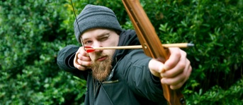 Archery hunting bow hunger games style